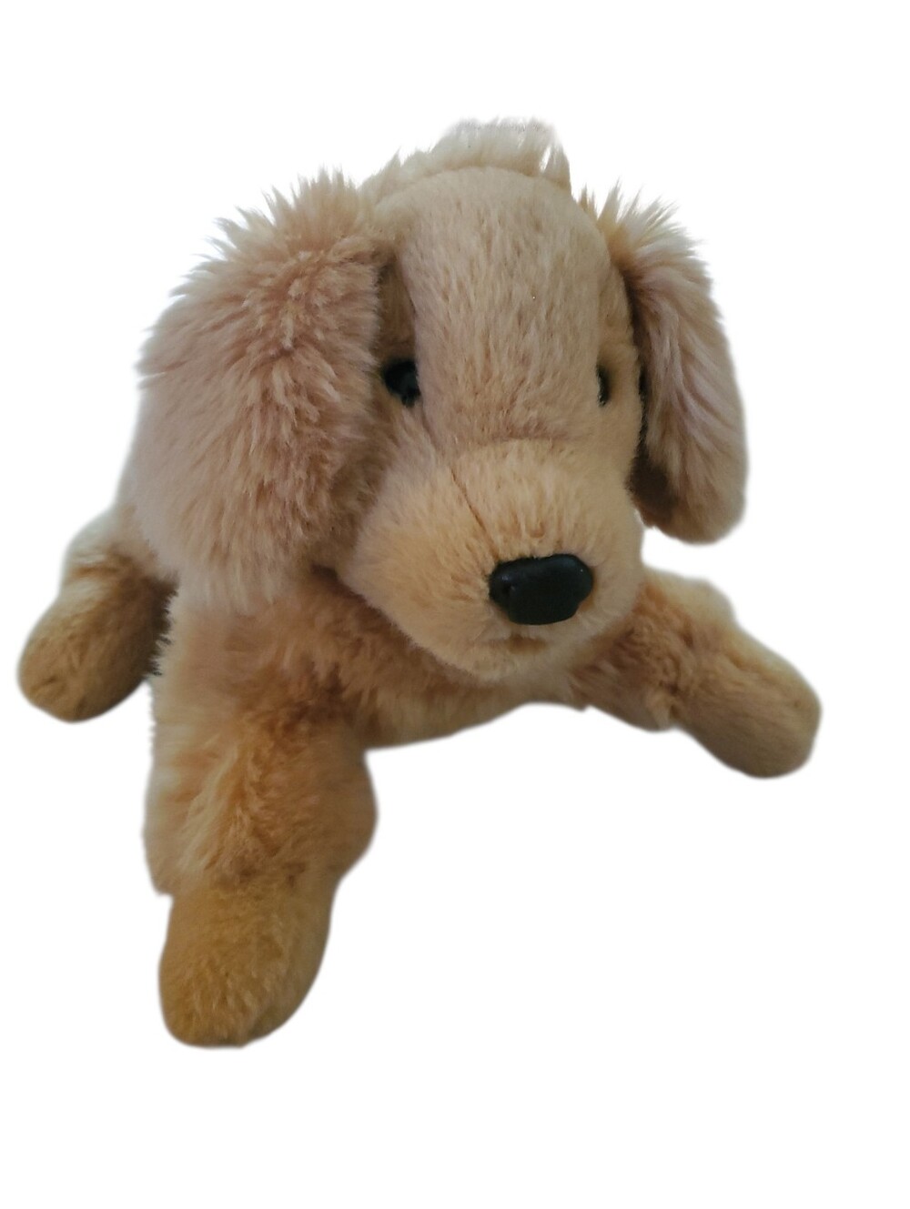 Folkmanis Puppets Golden Retriever Hand Puppet Puppy Dog Plush Stuffed Animal